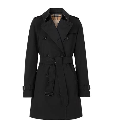 trenchcoat burberry schwarz|Burberry kensington trench coats.